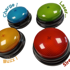 Buzzers lumineux - lot de 2